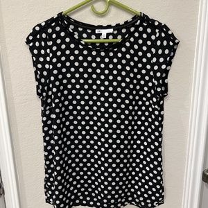 Polka dot blouse